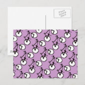 viele Fahrräder Postkarte (Vorne/Hinten)