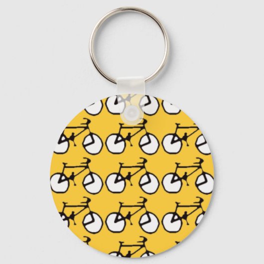 viele Fahrräder Schlüsselanhänger (Vorderseite)