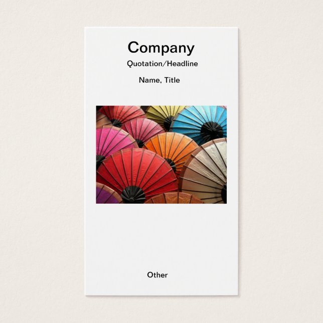 Viele Fans Business/Earring Cards (Vorderseite)