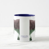 Viele Farbburro-Esel Tasse (Zentrum)