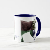 Viele Farbburro-Esel Tasse (VorderseiteRechts)