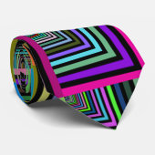 Viele Farben Große Winkel Männer Krawatte (Gerollt)
