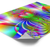 Viele farbige Budda Poster (Ecke)