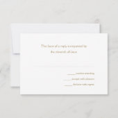 Viele Farboptionen Bar/Bat Mitzvah Reaktion RSVP Karte (Rückseite)