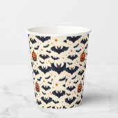 Viele Fledermäuse Pappbecher (Links)