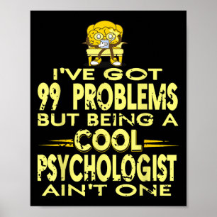 Viele Fragen, aber Psychologe zu sein, geht nicht  Poster