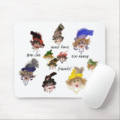 Viele Freunde können nie zu viele Mousepad haben (Mit Mouse)