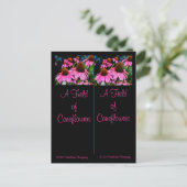 Viele Freunde Lesezeichen Postkarte (Stehend Vorderseite)