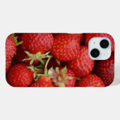 Viele frische Erdbeeren Case-Mate iPhone Hülle (Rückseite (Horizontal))