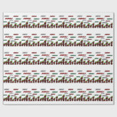 Viele fröhliches geschenkpapier (Flach)
