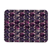 Viele Galaxy Cats Muster Magnet (Horizontal)