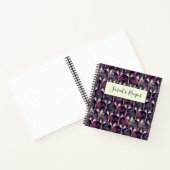 Viele Galaxy Cats Muster Notizblock (Innenseite)