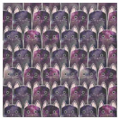 Viele Galaxy Cats Muster Stoff (Muster)