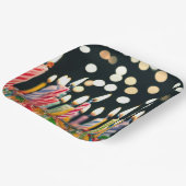 Viele Geburtstagskandale auf dem Kuchen Pappteller (Gewinkelt)