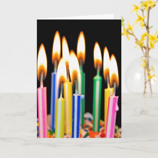 Viele Geburtstagskandale Karte (Gelbe Blume)