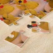 Viele gelbe Gummienten Puzzle (Seite)