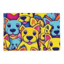 Viele gelbe Hunde