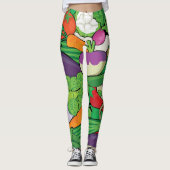 Viele Gemüse - Gärtner, Bauer, Vegetarier Leggings (Vorderseite)