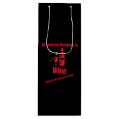 Viele Geschenktüte Für Weinflaschen (Vorderseite)