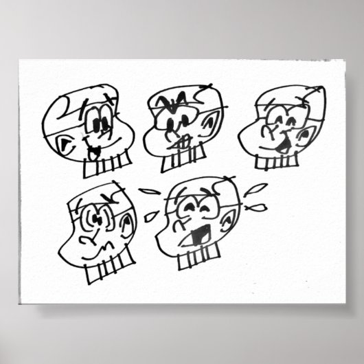 Viele Gesichter des Steven W-Hexenmeisters Poster (Vorne)