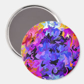 Viele Gesichter... Magnet (Vorderseite/Rückseite)