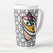 Viele Gesichter (optische Täuschung) Milchtasse (Rechte Ecke)