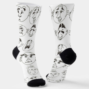 Viele Gesichter Socken