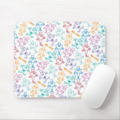 Viele Gesichter von Herrn Cool Mousepad (Mit Mouse)