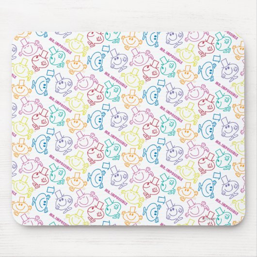 Viele Gesichter von Herrn Impossible Mousepad (Vorne)