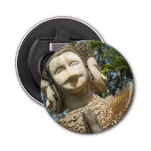 Viele Gesichter Wai ... Nong Khai, Isaan, Thailand Flaschenöffner (Vorderseite)