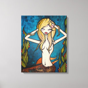 "Viele Gewässer" 16" x 20" überzogene Canvas Leinwanddruck