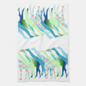 Viele Giraffen Design 1 Teetuch Geschirrtuch (Vertikal)