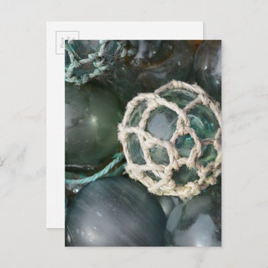 Viele Glasfischerei, Alaska Postkarte (Vorne/Hinten)