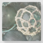 Viele Glasfischerei, Alaska Steinuntersetzer (Vorderseite)