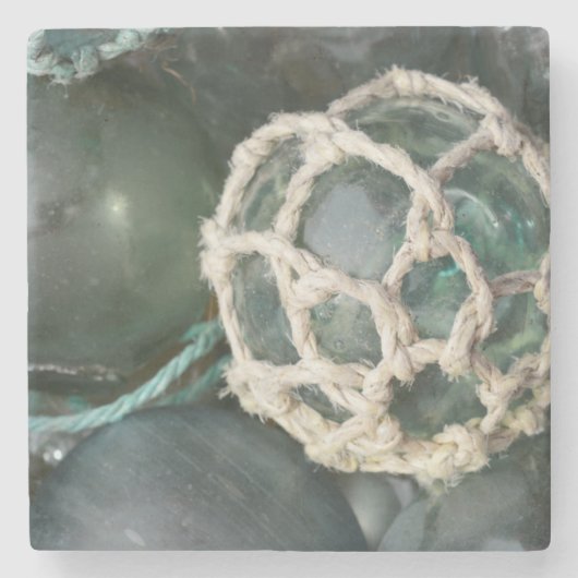 Viele Glasfischerei, Alaska Steinuntersetzer (Vorderseite)