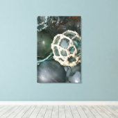 Viele Glasfischerei schwimmt, Alaska Leinwanddruck (Insitu (Holzboden))