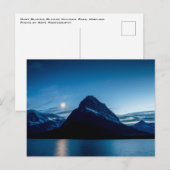 Viele Gletscher, Glacier Nationalpark Montana Postkarte (Vorne/Hinten)