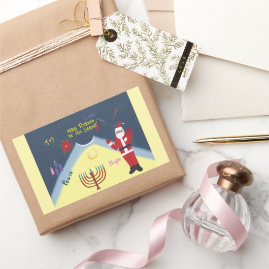 Viele Gründe für die Aufkleber für die Weihnachtsf (Schenken)