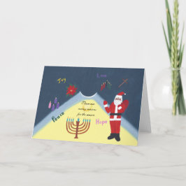 Viele Gründe für die Weihnachtskarte der Saison Feiertagskarte