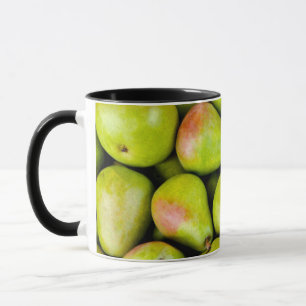 Viele grüne Birnen Tasse