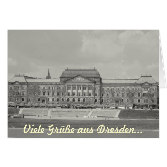 Viele Grüße aus Dresden... (Vorderseite (Horizontal))