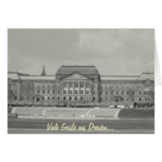 Viele Grüße aus Dresden...