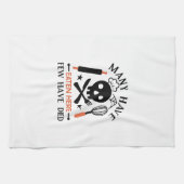 Viele haben hier gegessen, nur wenige sind gestorb geschirrtuch (Horizontal)