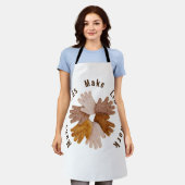 Viele Hände machen Licht arbeiten Toasthand Poster Schürze (Getragen)