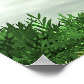 Viele Heißluftballons Poster (Ecke)