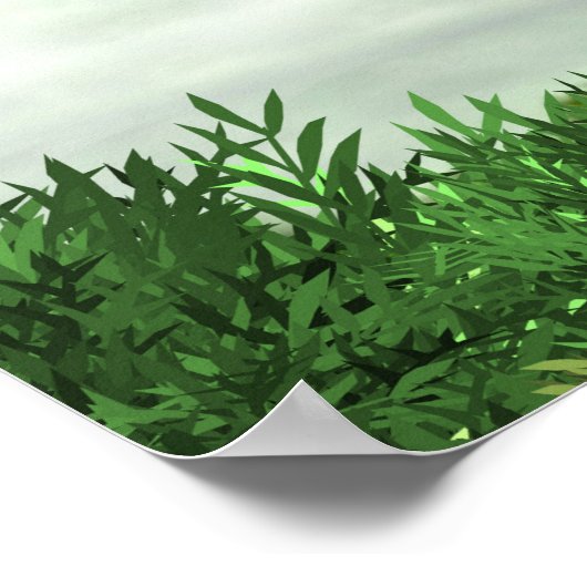 Viele Heißluftballons Poster (Ecke)