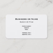 Viele helle Orange Pumpkins Visitenkarte (Rückseite)