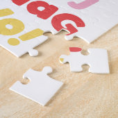 Viele Hellos Typografy Puzzle (Seite)