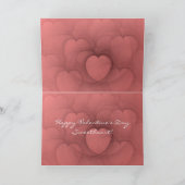 VIELE HERZEN FEIERTAGSKARTE (Innenseite)