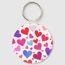 Viele Herzen Schlüsselanhänger